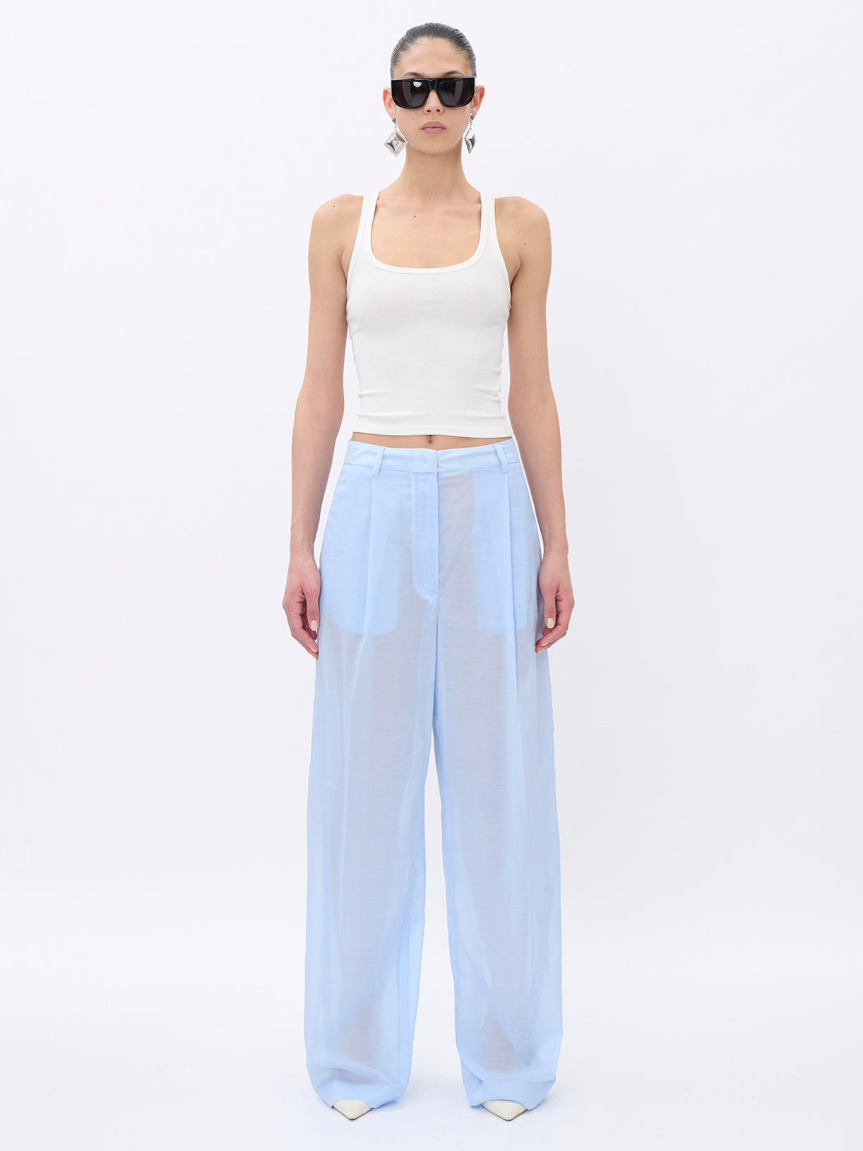 AXEL SKY - MUSLIN COTTON TROUSERS