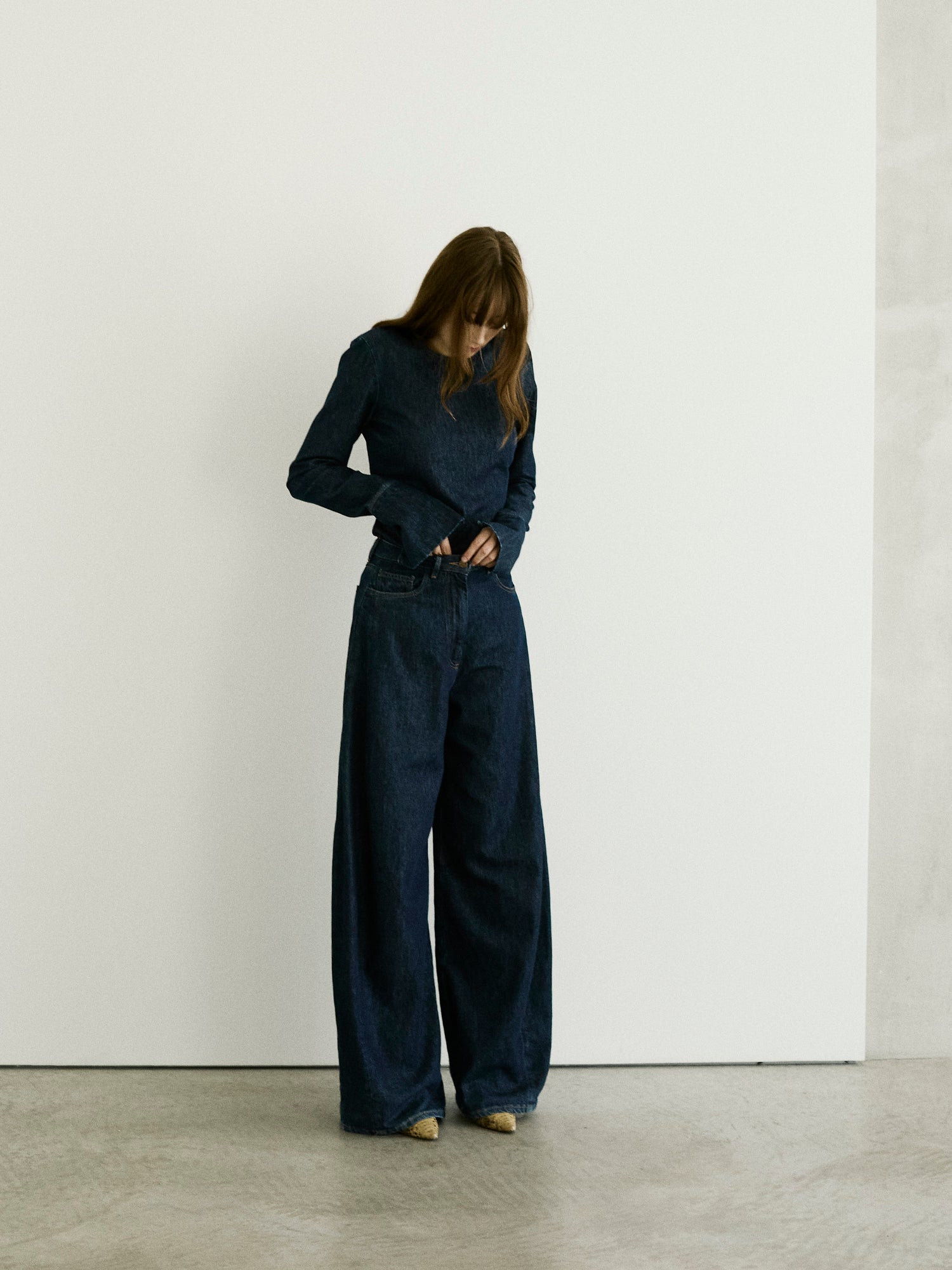 EVIE DENIM PANTS // BLUE