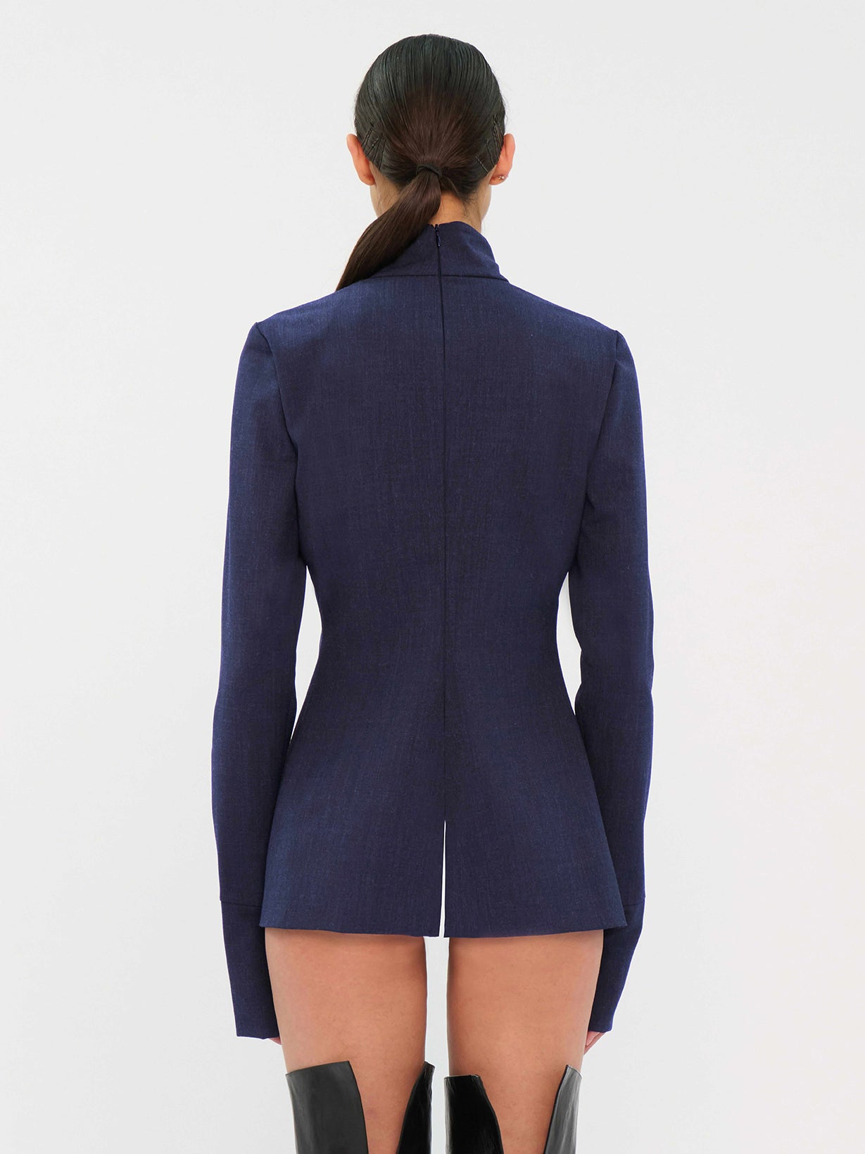 CLIO NIGHT BLUE - WOOL TOP