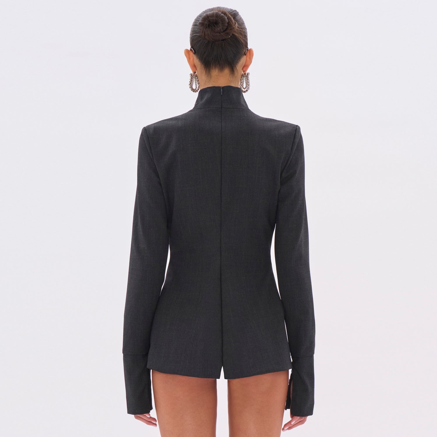 CLIO WOOL TOP // BLACKBOARD