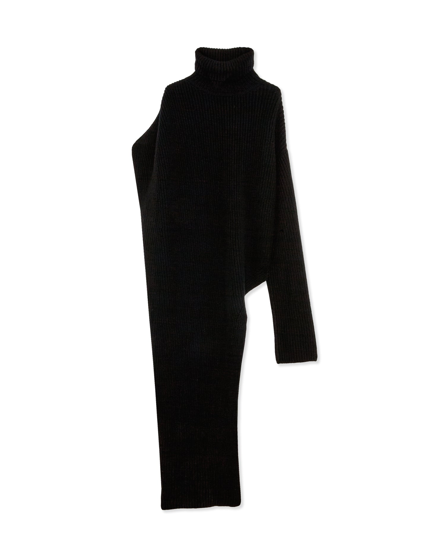 EDITH LONG KNITWEAR // BLACK