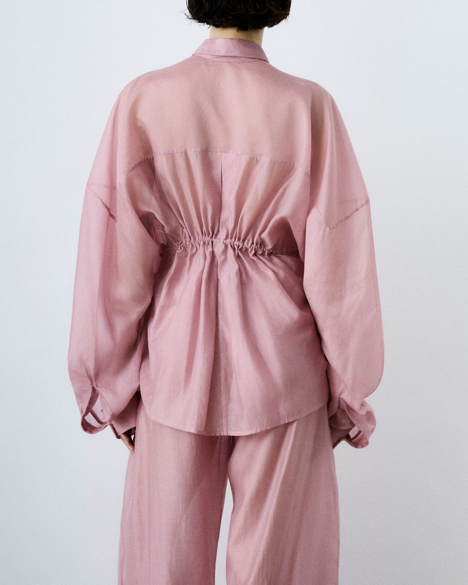 DALIDA LIGHT MUSLIN SHIRT // ANTIQUE PINK