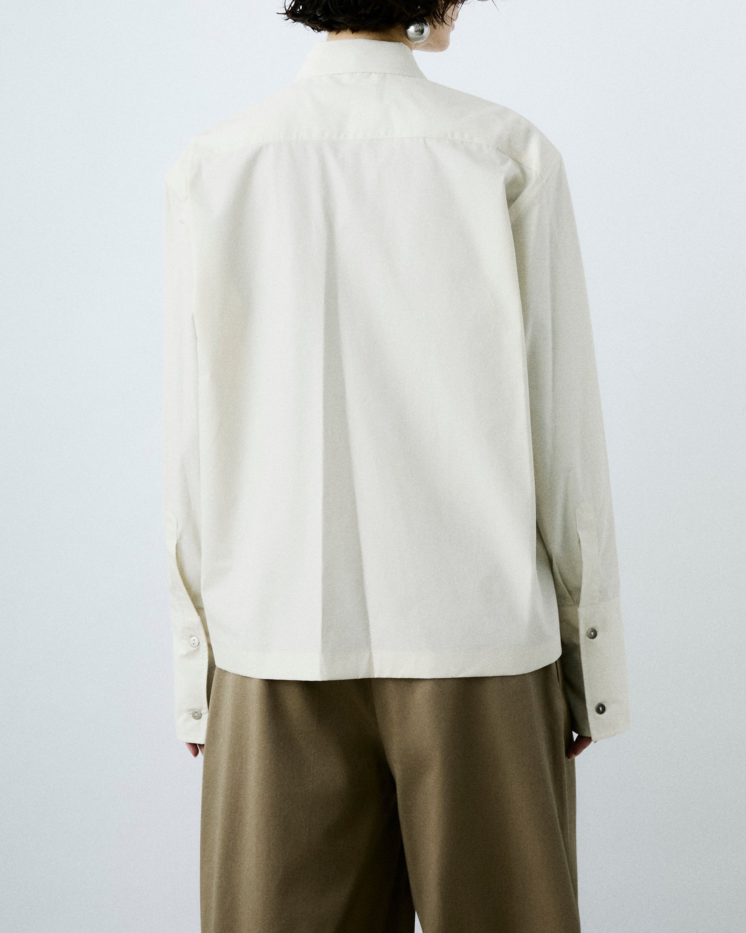 CODIE POPLIN SHIRT // BUTTER