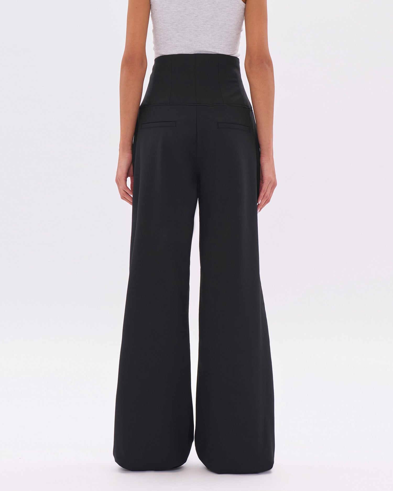 CLOE WOOL TROUSERS // BLACK