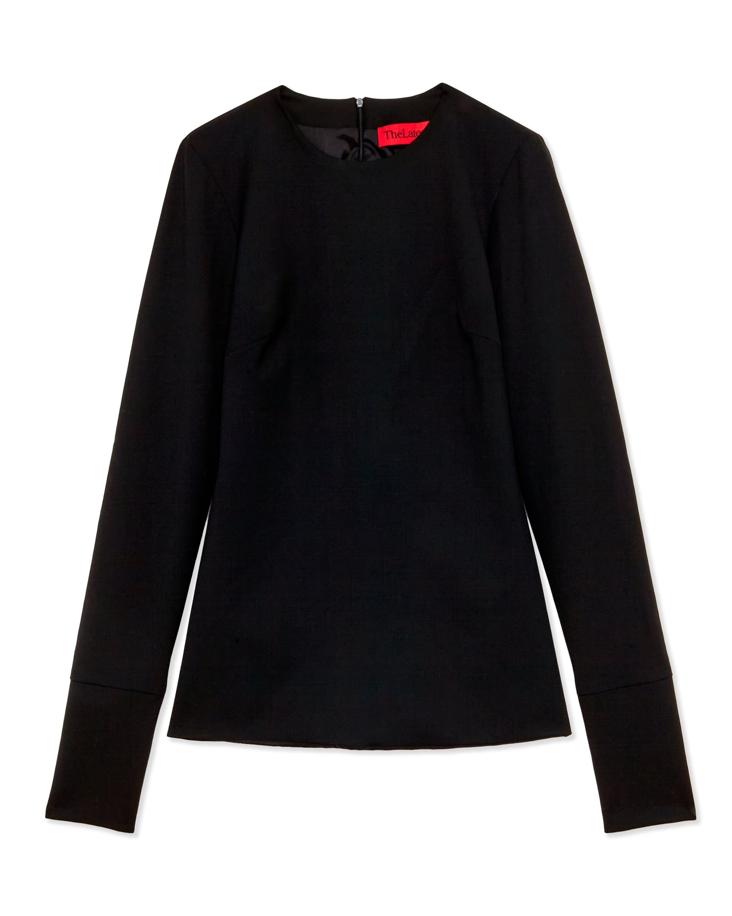 ELISA WOOL TOP // BLACK