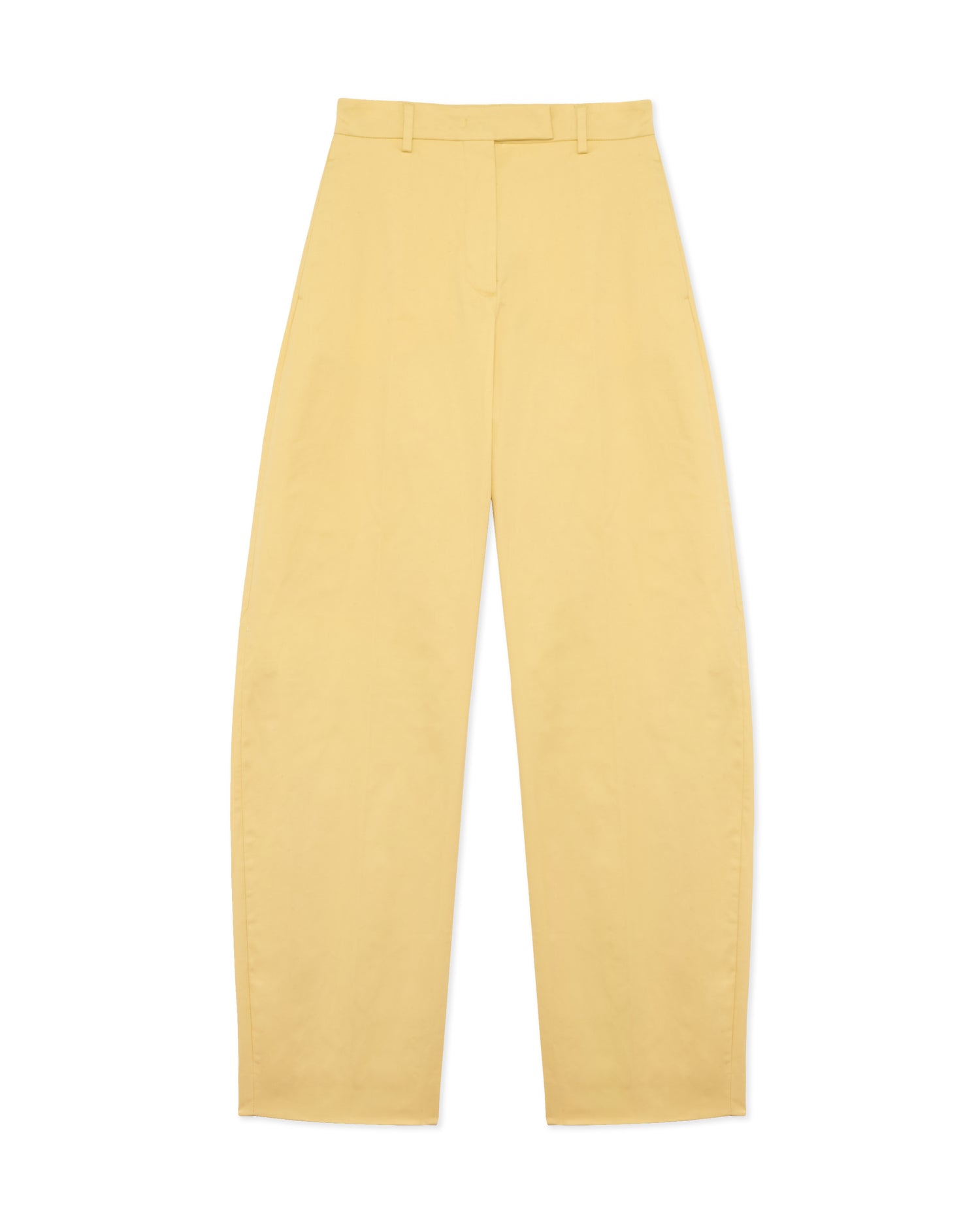 DINA GABARDINE TROUSERS // LIGHT YELLOW