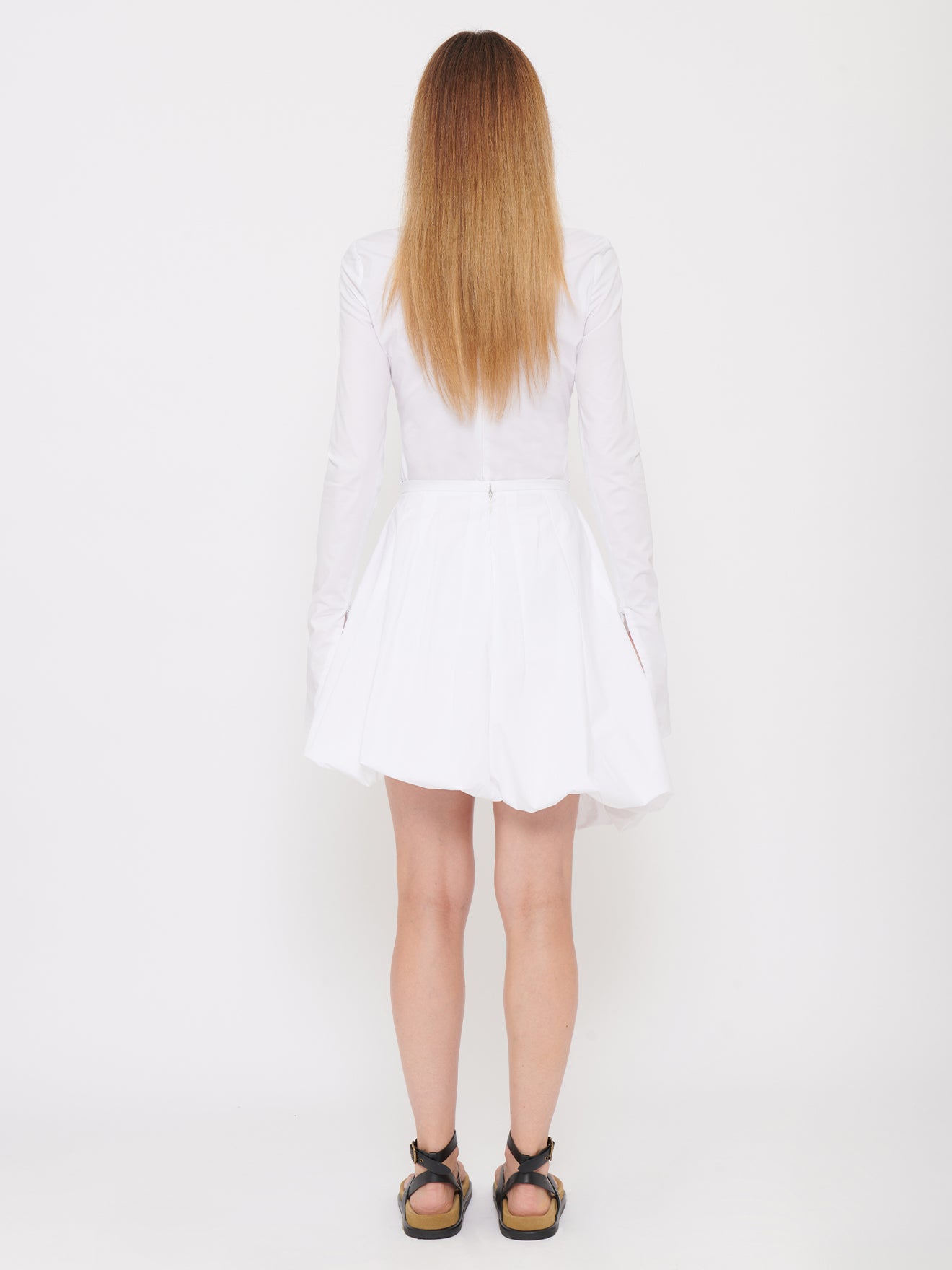 BEVERLY WHITE - BALLON SKIRT