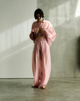 BILLIE LIGHT MUSLIN TROUSERS // ANTIQUE PINK