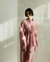 DALIDA LIGHT MUSLIN SHIRT // ANTIQUE PINK