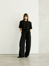 BILLIE WOOL TROUSERS // BLACK