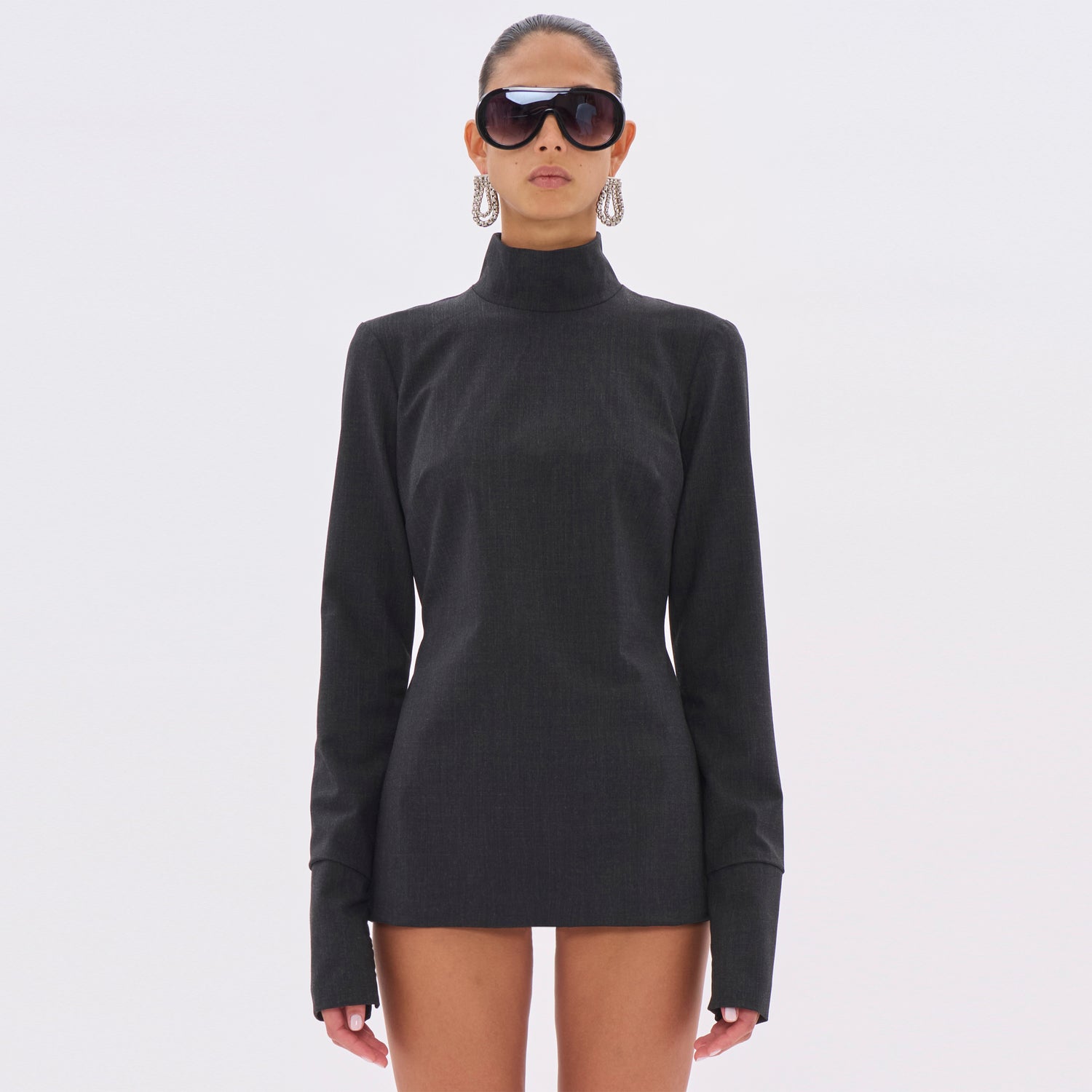 CLIO WOOL TOP // BLACKBOARD
