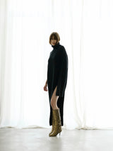 EDITH LONG KNITWEAR // BLACK