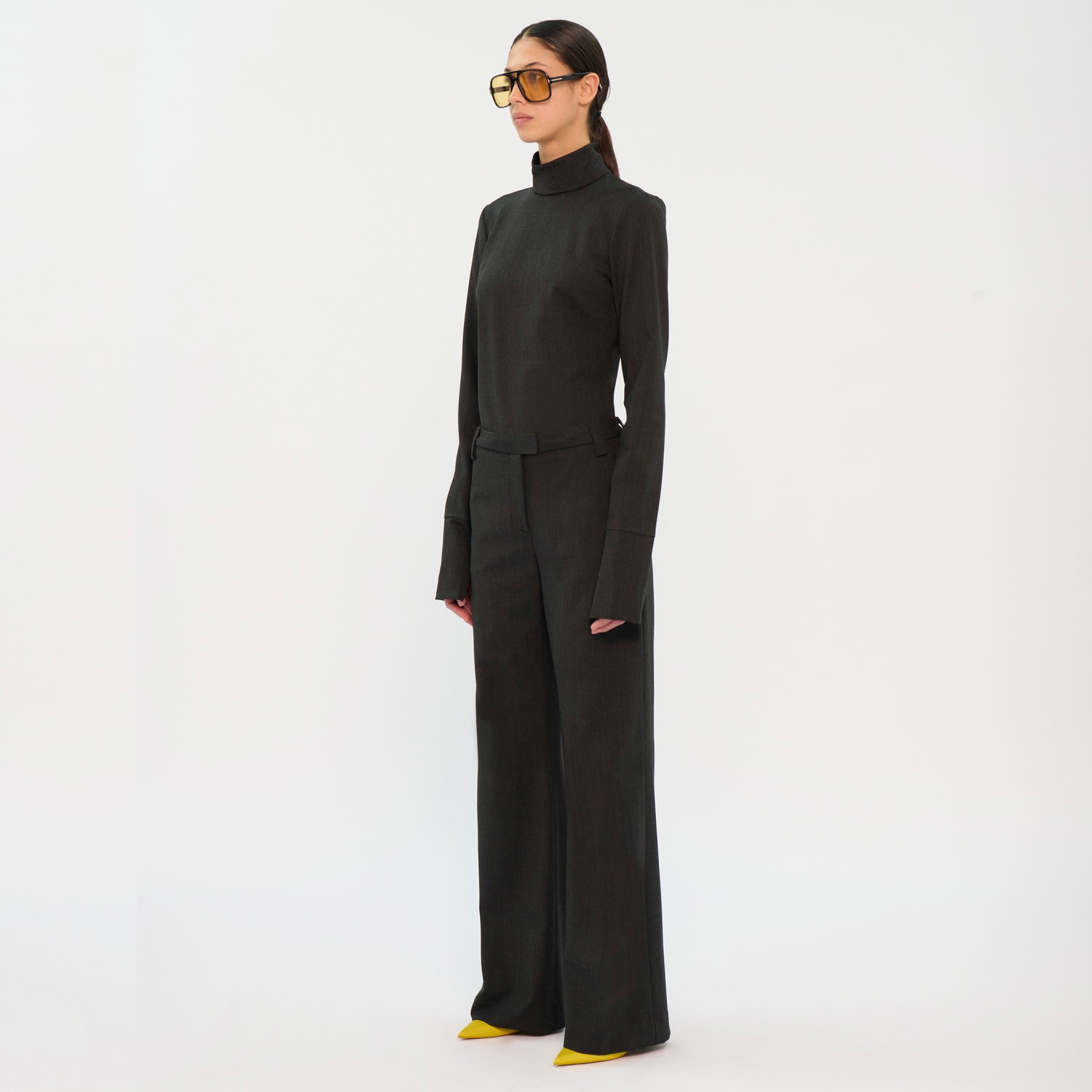 ALEK WOOL TROUSERS // BLACKBOARD