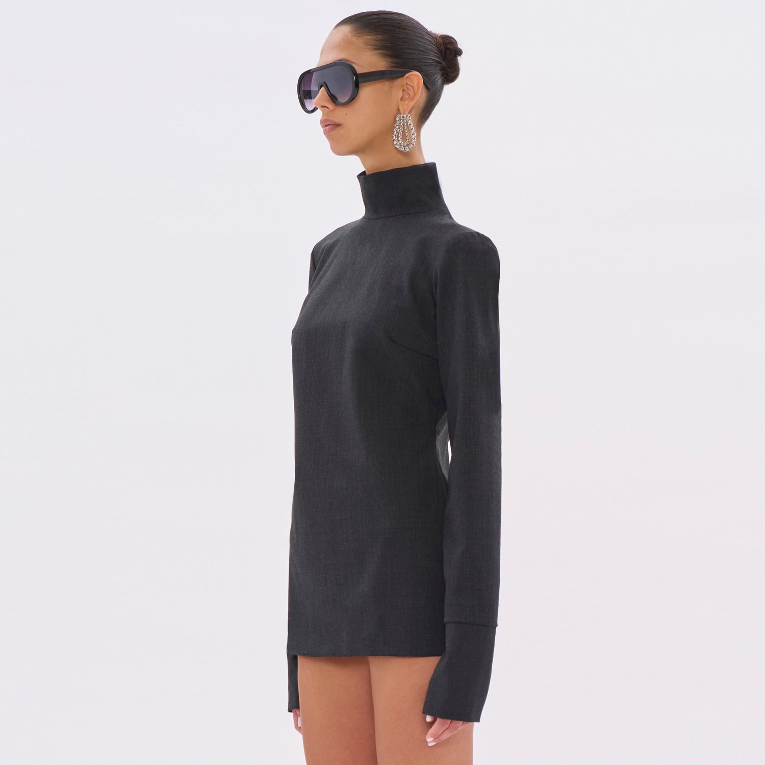 CLIO WOOL TOP // BLACKBOARD