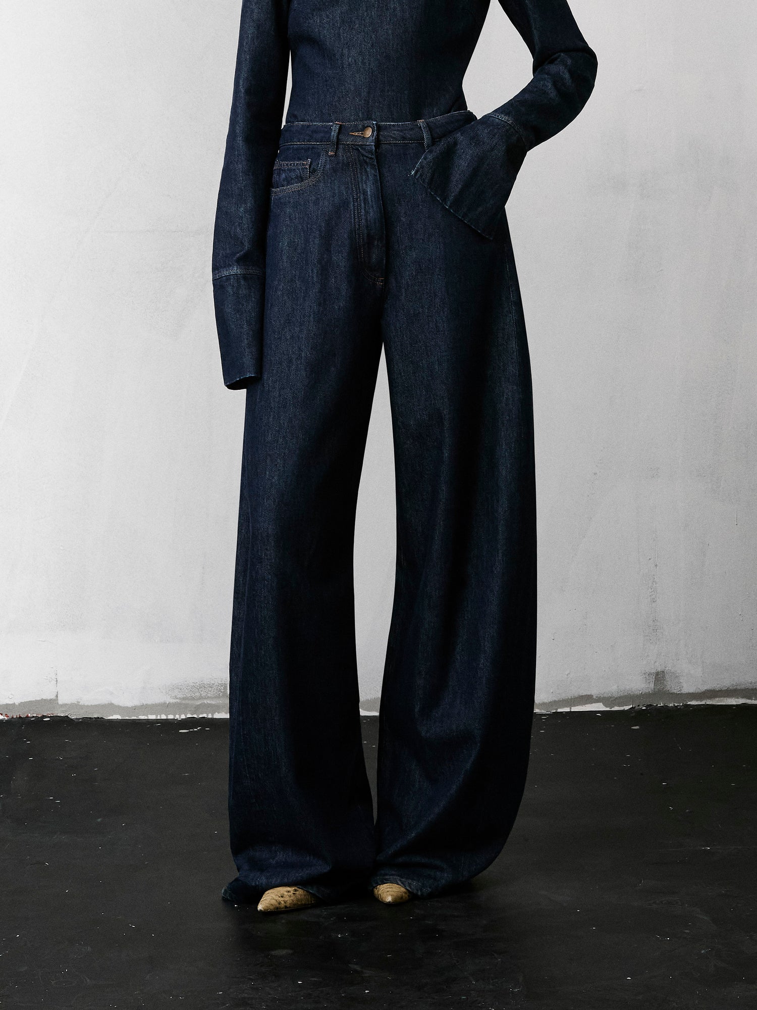 EVIE DENIM PANTS // BLUE