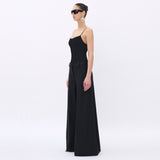 ALMA WOOL TROUSERS // BLACK