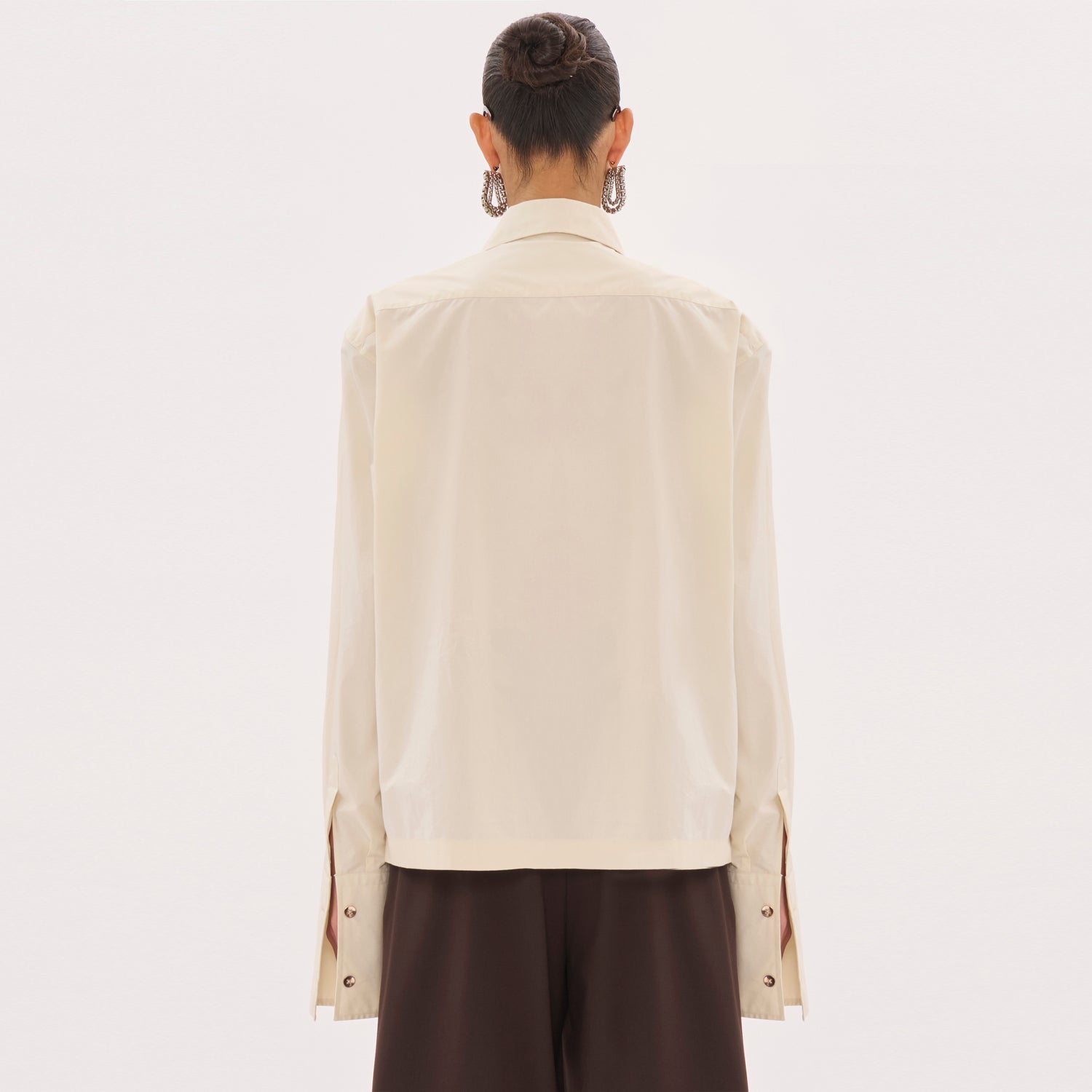 CODIE POPLIN SHIRT // BUTTER