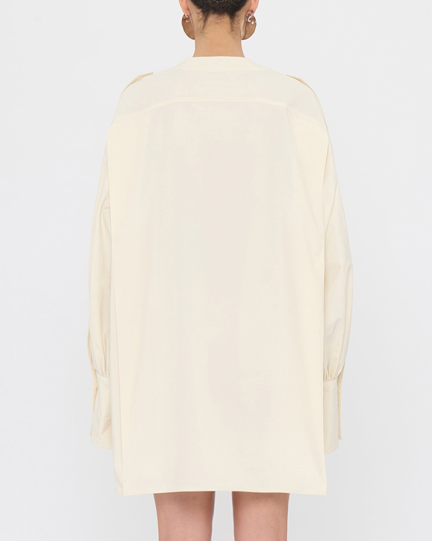 CHER POPLIN SHIRT // BUTTER