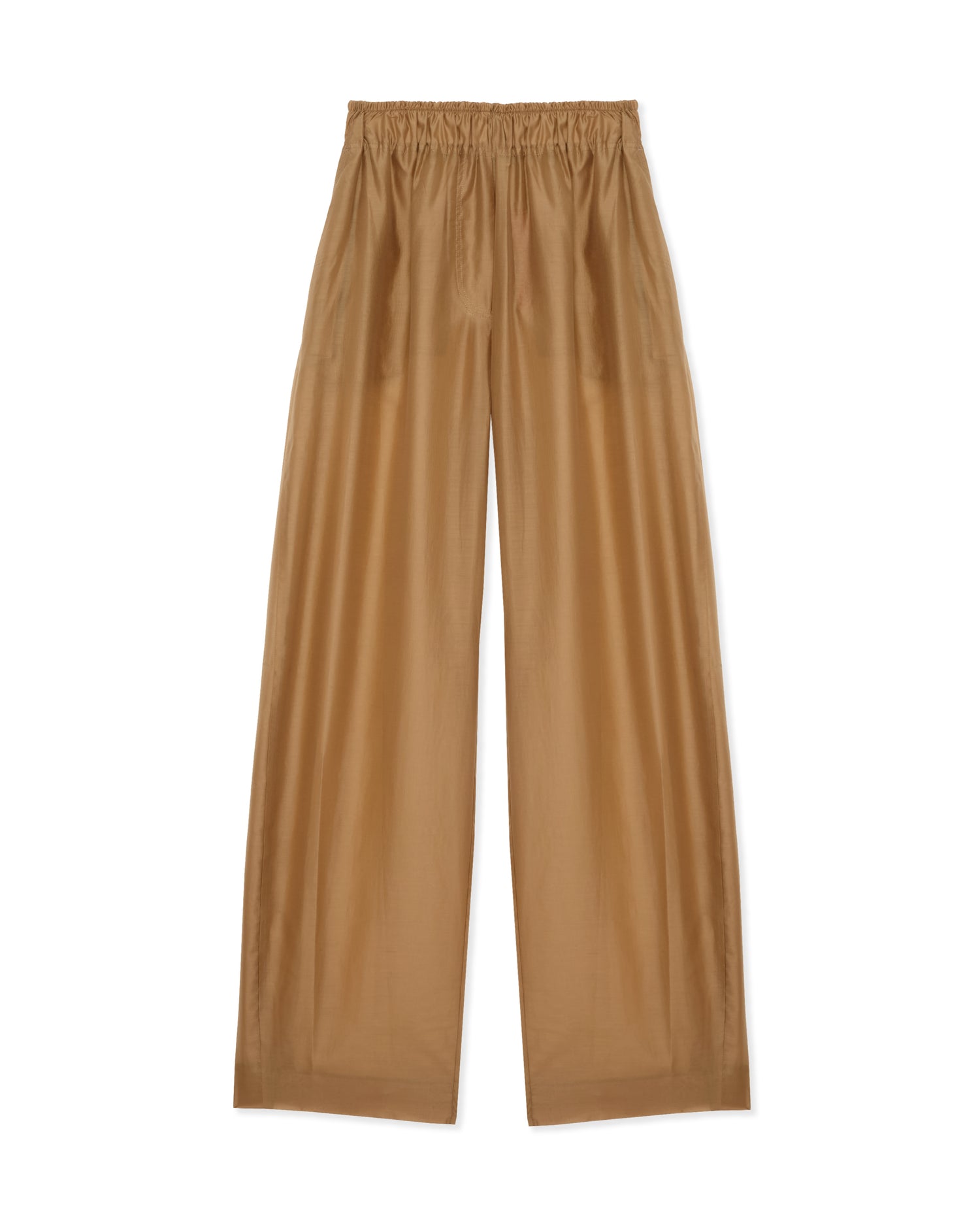 DORA LIGHT MUSLIN TROUSERS // NUDE