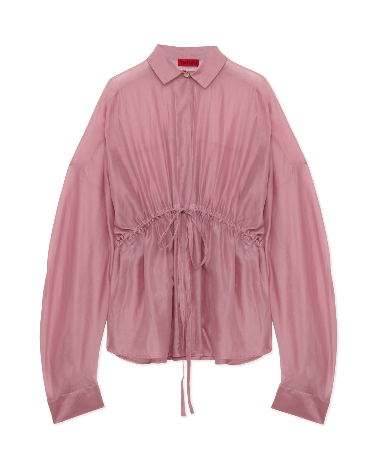 DALIDA LIGHT MUSLIN SHIRT // ANTIQUE PINK