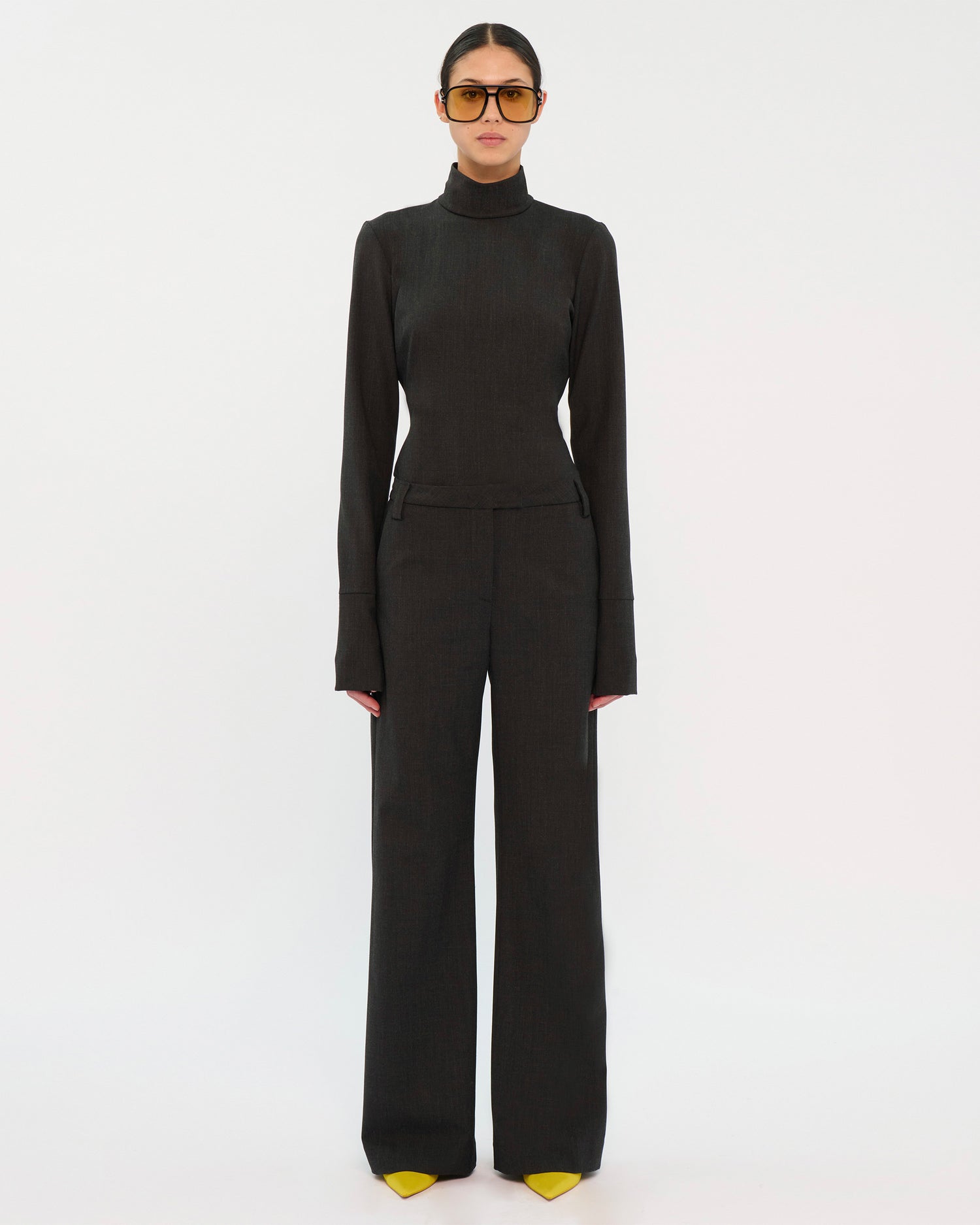 ALEK WOOL TROUSERS // BLACKBOARD