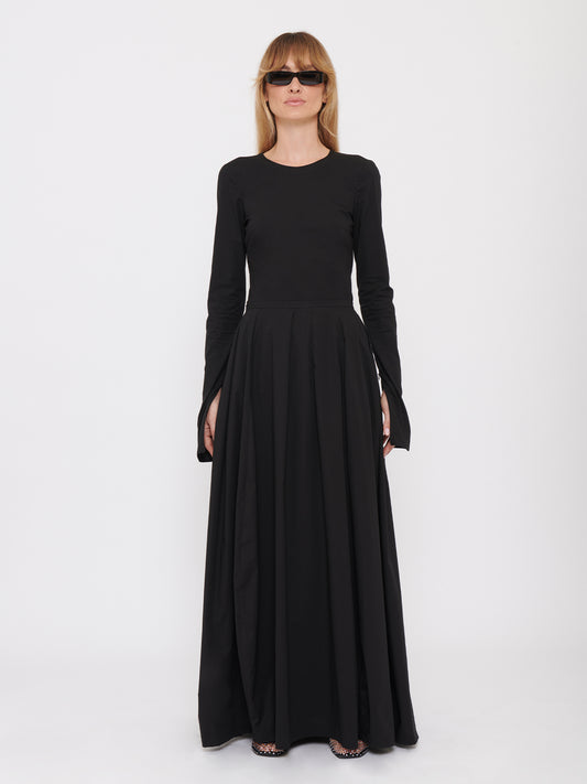 BALLA BLACK -  LONG SKIRT