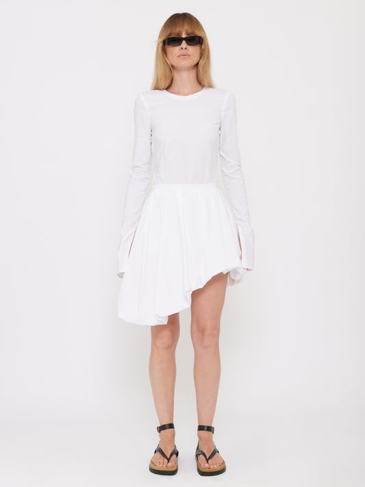 BEVERLY WHITE -  BALLON SKIRT