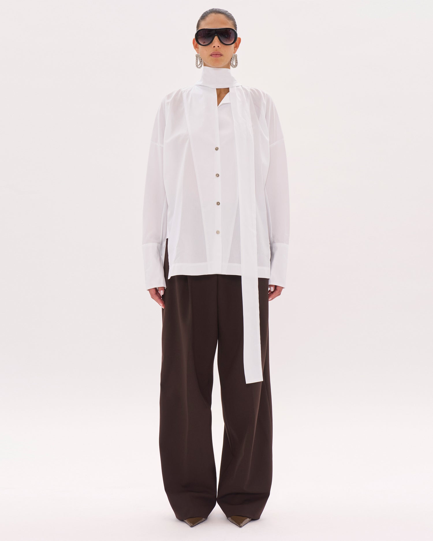 CECILIA COTTON PIQUÈT // WHITE