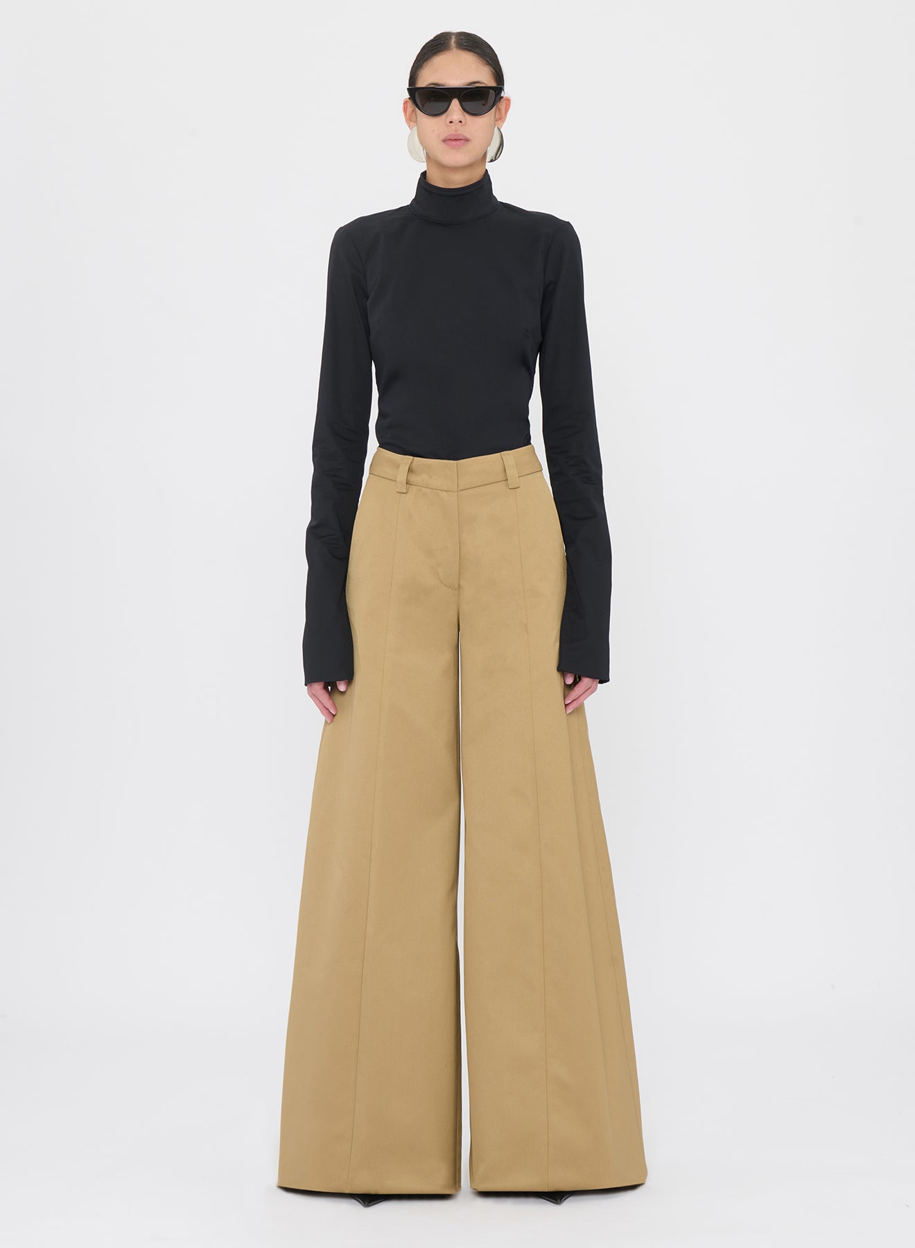 ALMA CAMEL - TROUSERS