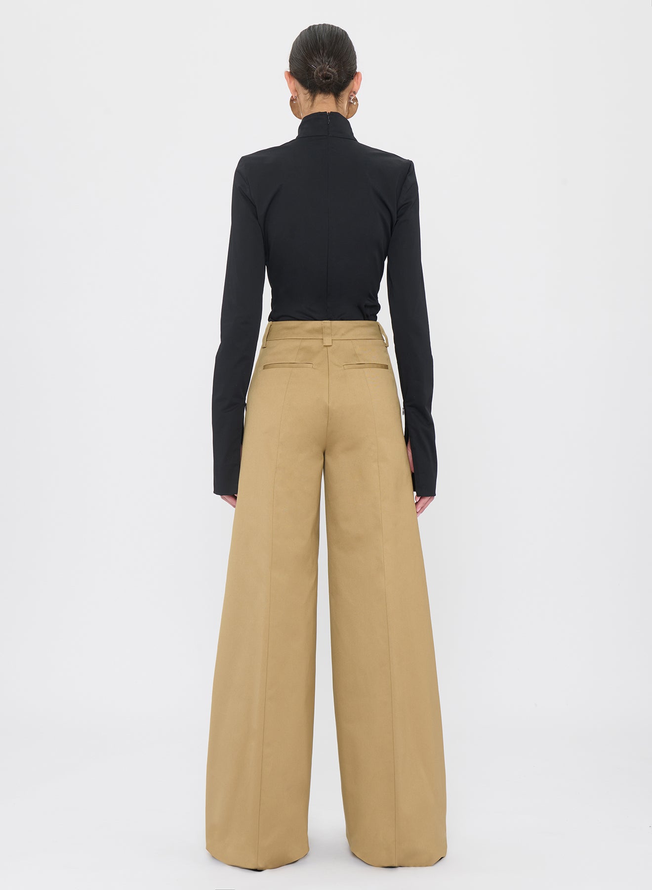 ALMA CAMEL - TROUSERS